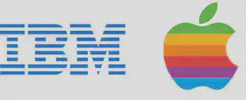 Fig: IBM and Apple Logos